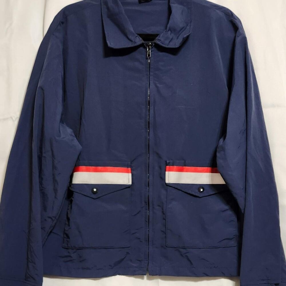 Spiewak golden fleece blue windbreaker